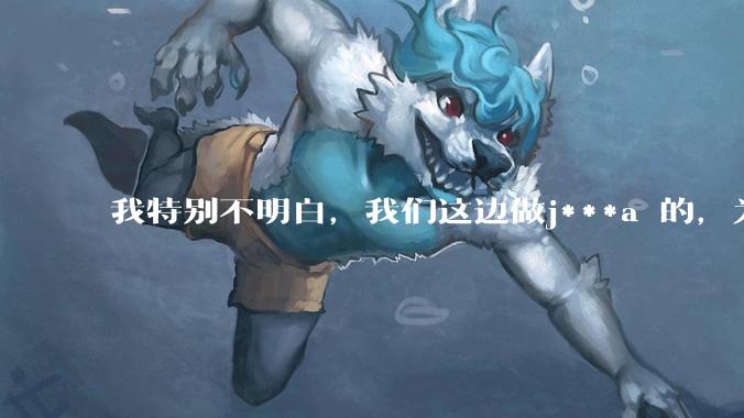 我特别不明白，我们这边做j***a 的，为什么要用windows 做server？