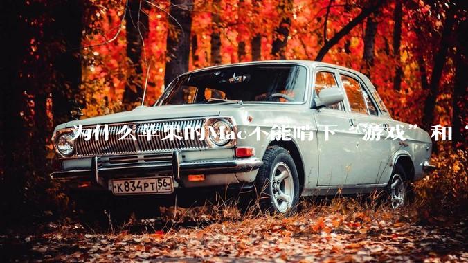 为什么苹果的Mac不能啃下“游戏”和“软件支持”这2块硬骨头？