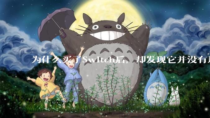 为什么买了Switch后，却发现它并没有那么好玩？