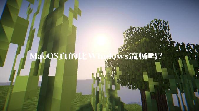 MacOS真的比Windows流畅吗？